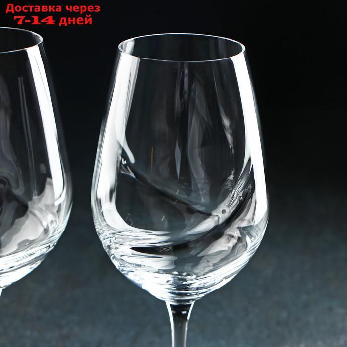 Набор бокалов для вина Bohemia Crystal "Турбуленция", 350 мл, 2 шт - фото 2 - id-p227011753