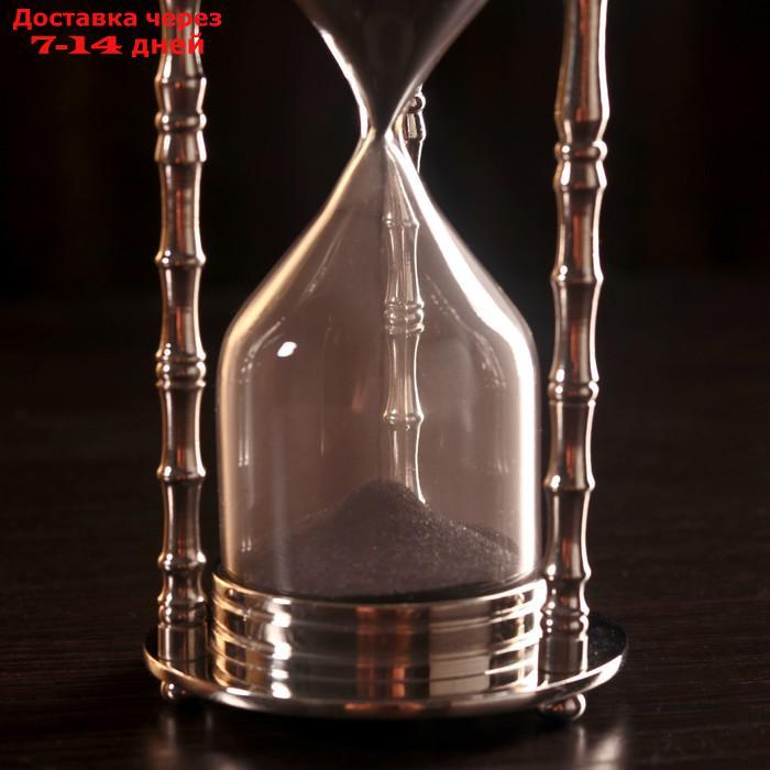 Песочные часы "Маеджа" латунь, алюминий (5 мин) 8х8х17 см - фото 2 - id-p227102979