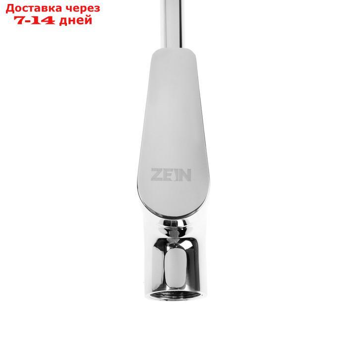 Смеситель для кухни ZEIN Z2071, высокий, картридж керамика 35 мм, латунь, хром - фото 6 - id-p227122578