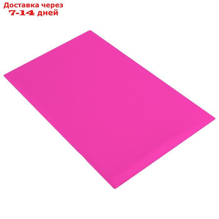 Защита спины гимнастическая (подушка для растяжки) лайкра, цвет розовый, 38 х 25 см, (ПЛ-9308) - фото 3 - id-p227095938