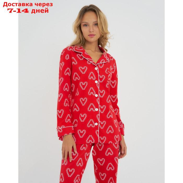 Пижама женская (рубашка и брюки) KAFTAN "Love" р.44-46 - фото 6 - id-p227104726