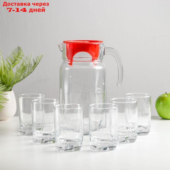 Набор питьевой: графин 1,7 л и 6 стаканов Luna