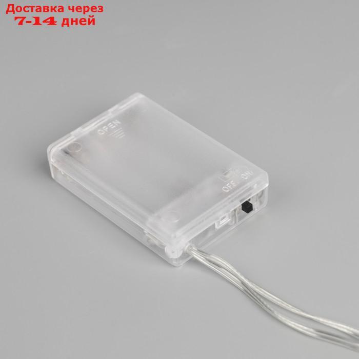 Неоновая вывеска "Снежинка" 30 см, батарейки ААх3 (не в комплекте), USB, свечение белое - фото 4 - id-p227118813