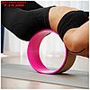 Йога-колесо "Лотос" 33 × 13 см, цвет розовый, фото 6