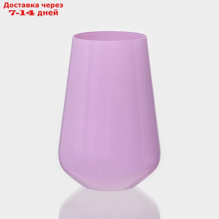 Набор стаканов для виски 380 мл "Сандра", цвет розовый 6 шт - фото 6 - id-p227125697