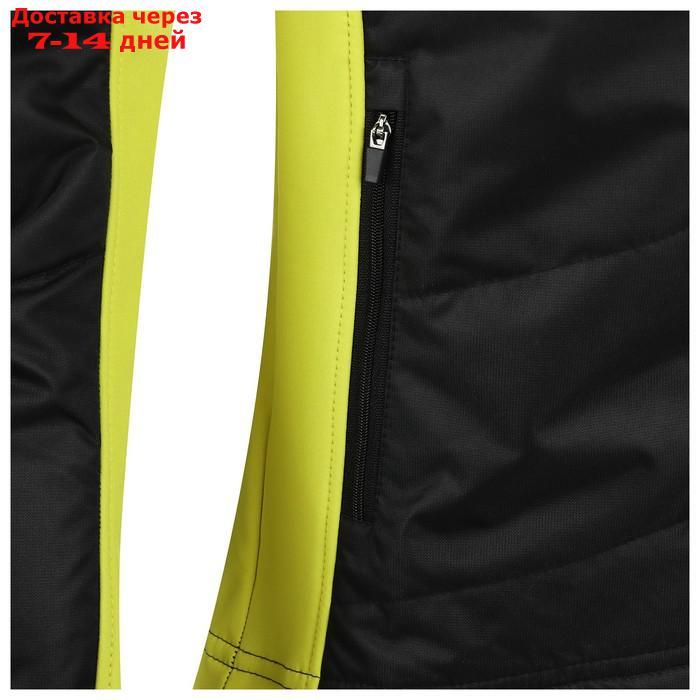 Куртка утеплённая ONLYTOP, black/yellow, размер 46 - фото 10 - id-p227124694