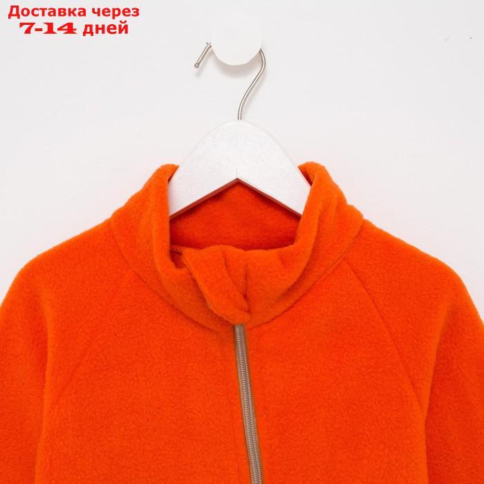 Комбинезон для девочки А.965, цвет оранжевый, рост 74-80 см - фото 2 - id-p227115348