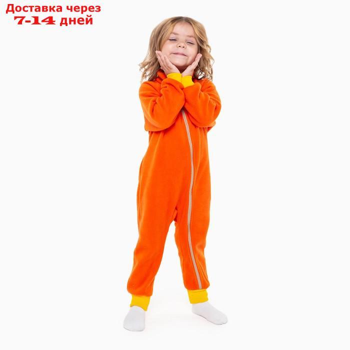 Комбинезон для девочки А.965, цвет оранжевый, рост 74-80 см - фото 6 - id-p227115348