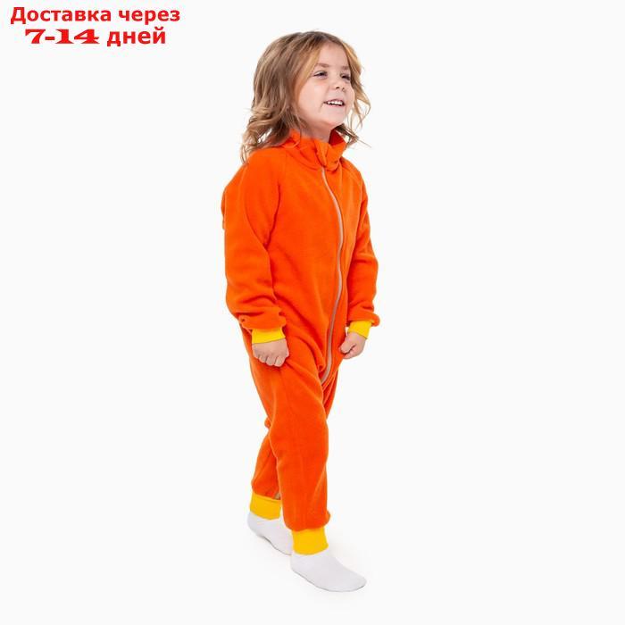 Комбинезон для девочки А.965, цвет оранжевый, рост 74-80 см - фото 7 - id-p227115348
