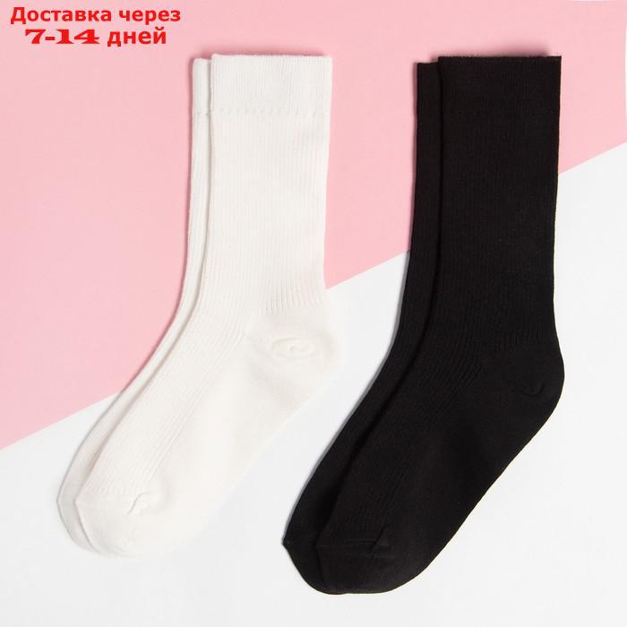 Набор женских носков KAFTAN "Base" 2 пары, р. 36-39 (23-25 см) - фото 1 - id-p227130655