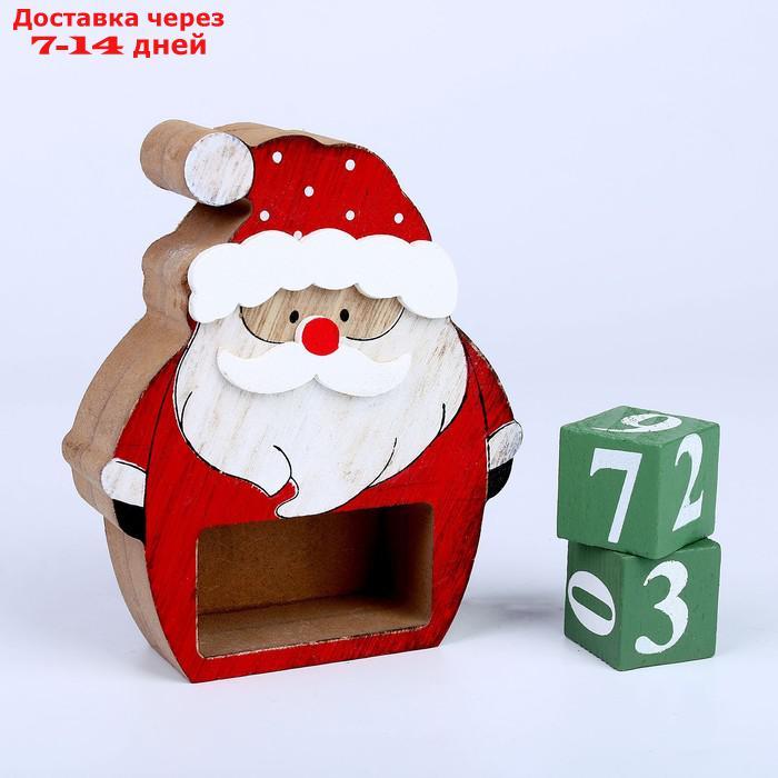 Вечный календарь "Дед Мороз" 12,5х3,5х13 см - фото 5 - id-p227123720