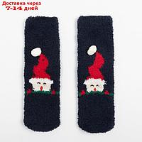 Носки женские махровые MINAKU "Новогодние", размер 36-39 (23-25 см)