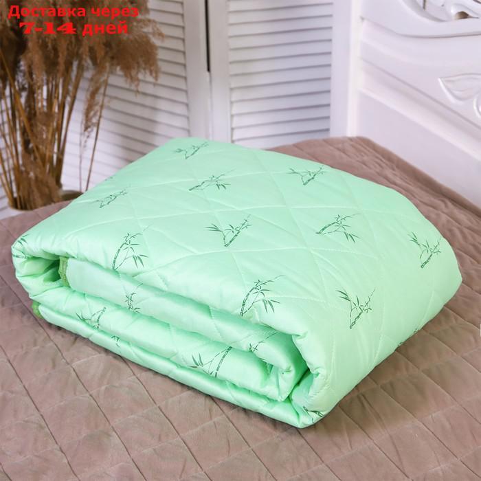 Одеяло Бамбук облегченное, 140х205 см, вес 860гр, микрофибра 150г/м, 100% полиэстер - фото 1 - id-p227121392