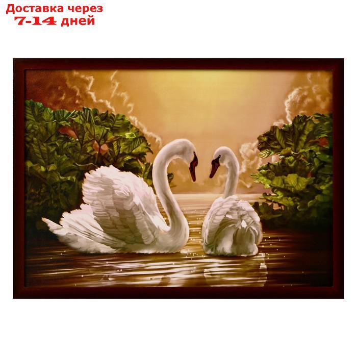 Картина "Сказочны лебеди" 56*76 см - фото 1 - id-p226965587