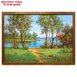 Картина "Тишина в лесу" 56*76 см