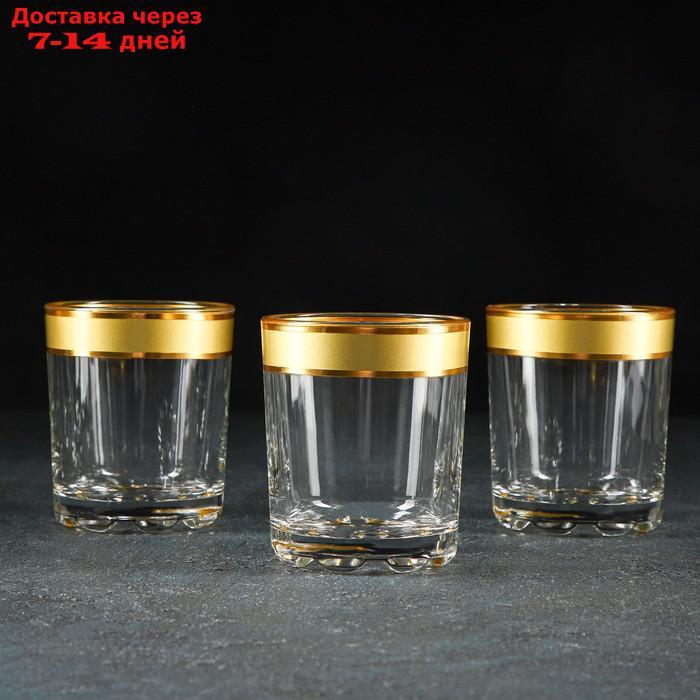 Набор питьевой с золотой каймой "Ампир", 7 предметов: кувшин 1,34 л, стаканы 250 мл, 6 шт - фото 4 - id-p227130689