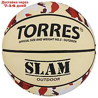 Мяч баскетбольный Torres Slam, B00065, размер 5