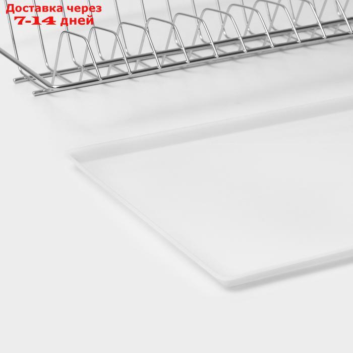 Комплект посудосушителей с поддоном для шкафа 60 см, 56,5×25,6 см, цинк - фото 5 - id-p227096063