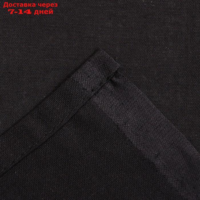 Простыня Этель 220*215, цв.черный, 100% хлопок, поплин 125г/м2 - фото 3 - id-p227124738