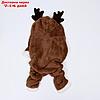 Новогодний костюм "Олень",  S (ДС 20, ОГ 32 см), коричневый, фото 2