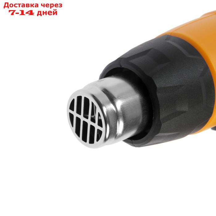 Фен технический DEKO HG2200W, 2200 Вт, 300/500 л/мин, 350/600 °С, 3 насадки - фото 2 - id-p227106784