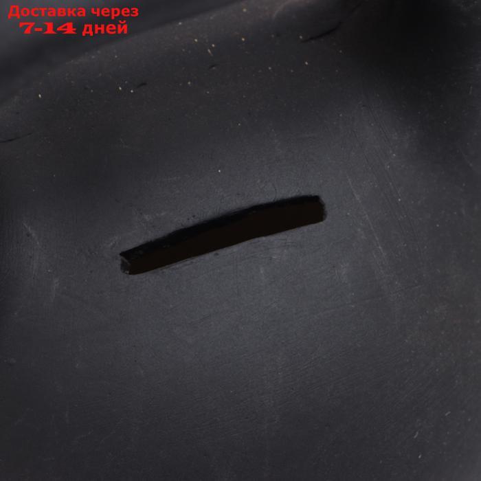 Копилка "Гиря с гербом" черная 15х15х18см - фото 4 - id-p227023157
