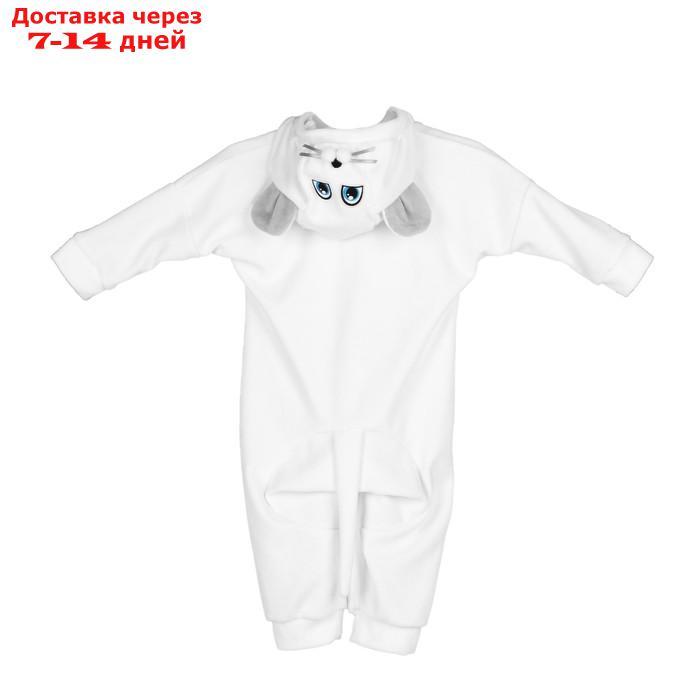 Карнавальный костюм для малышей "Мышонок с бабочкой", велюр, хлопок, рост 74-92 см - фото 6 - id-p227125759
