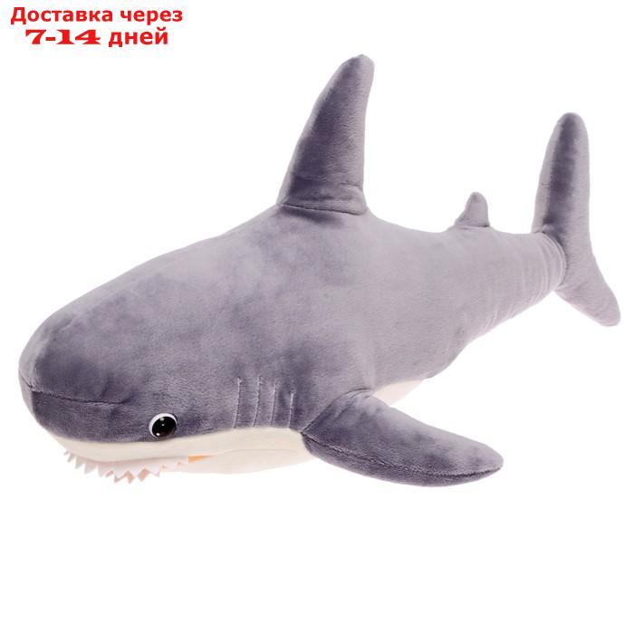 Мягкая игрушка "Акула" серая, 50 см 001/45/79 - фото 1 - id-p227127741