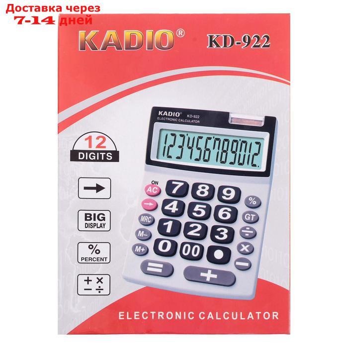 Калькулятор настольный, 12-разрядный, 922, двойное питание - фото 5 - id-p226976638