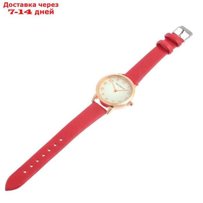 Часы наручные женские "Бернини", d=3.6 см, красный микс - фото 3 - id-p227108693