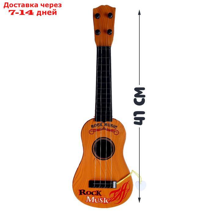 Музыкальная игрушка гитара "Классика", цвета МИКС - фото 2 - id-p226940557