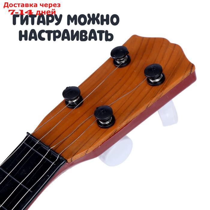 Музыкальная игрушка гитара "Классика", цвета МИКС - фото 5 - id-p226940557