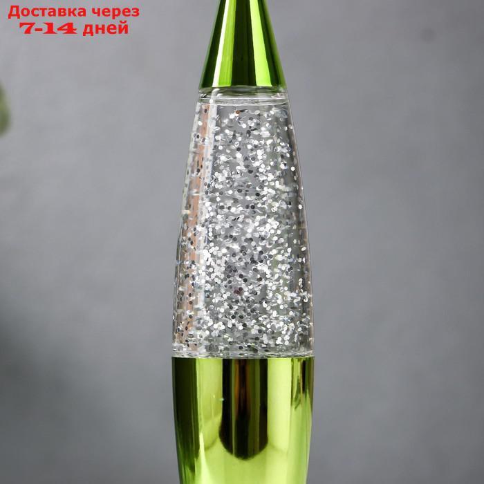 Светильник ночник Лава "Зеленая ракета", 19 см (от бат. 3хLR44) - фото 2 - id-p227101103