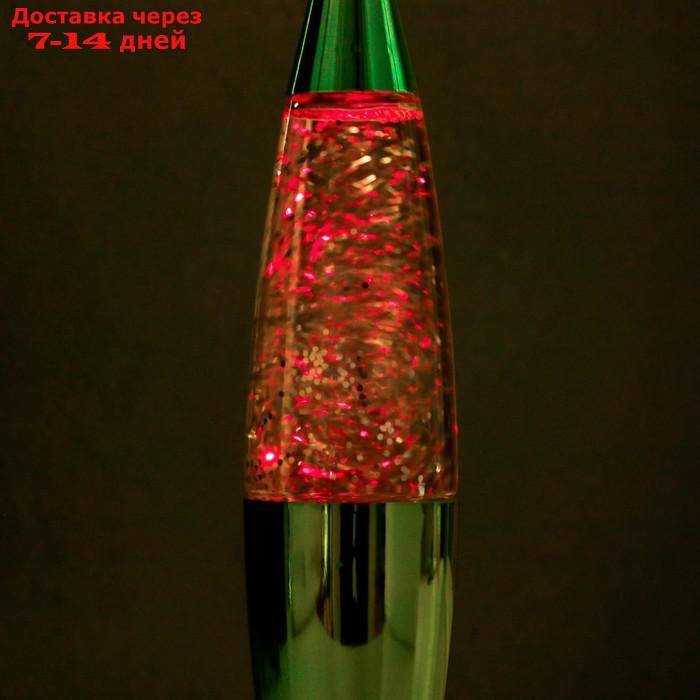 Светильник ночник Лава "Зеленая ракета", 19 см (от бат. 3хLR44) - фото 5 - id-p227101103