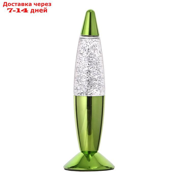 Светильник ночник Лава "Зеленая ракета", 19 см (от бат. 3хLR44) - фото 7 - id-p227101103