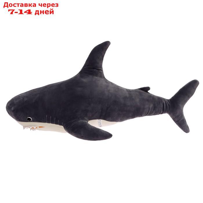 Мягкая игрушка "Акула" серая, 95 см 001/95/79 - фото 2 - id-p227127749