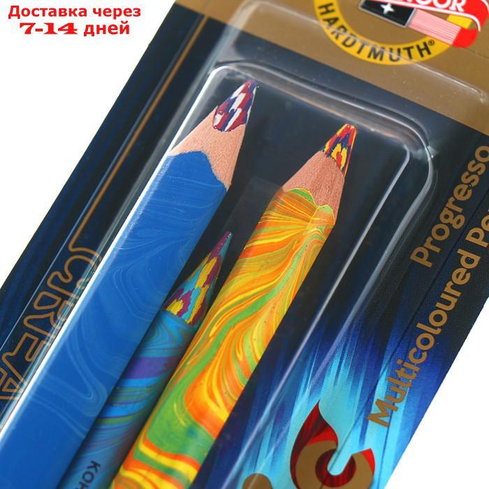 Набор Magic, 3 предмета, Koh-i-Noor 9038: карандаш, восковой мелок, карандаш в лаке - фото 2 - id-p226976646
