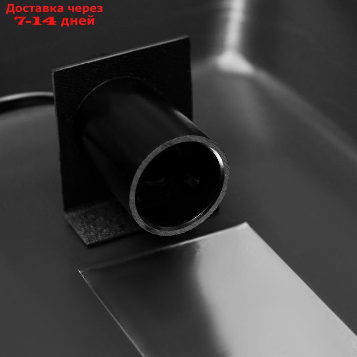 Аквариум прямоугольный Атолл с крышкой, 29 литров, 43 х 22,5 х 30/35,5 см, чёрный - фото 9 - id-p227097767