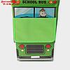 Короб для хранения 55×26×32 см "Школьный автобус", 2 отделения, цвет зелёный, фото 6