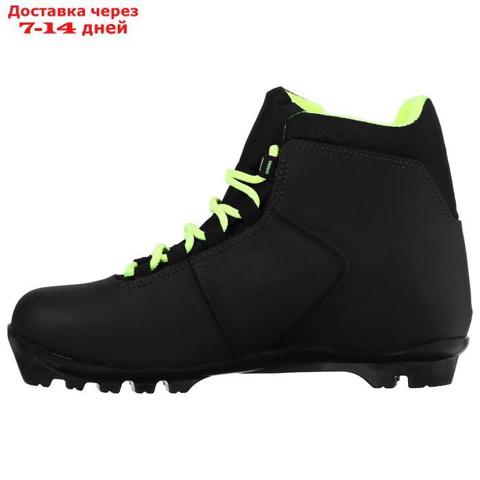 Ботинки лыжные Winter Star comfort, цвет чёрный, лого лайм неон, N, размер 38 - фото 9 - id-p227118978