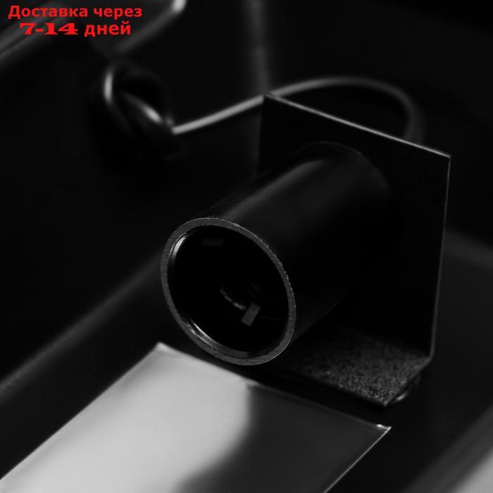 Аквариум прямоугольный Атолл с крышкой, 13 литров, 30 х 16 х 26/31,5 см, чёрный - фото 9 - id-p227097776