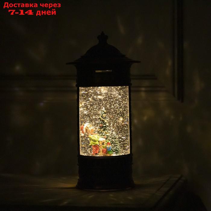 Фигура светодиодная фонарь "Эльф с подарками", 14х27 см, USB, музыка, Т/БЕЛЫЙ - фото 5 - id-p227116609