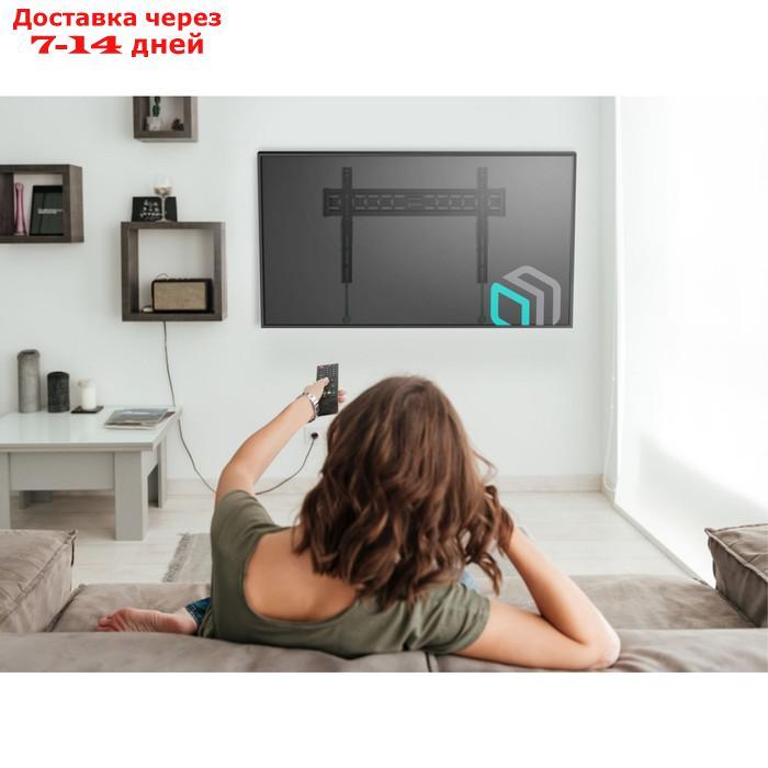Кронштейн ONKRON TM6, для ТВ, наклонный, 43"-85", 35-145 мм от стены, черный - фото 9 - id-p227122681