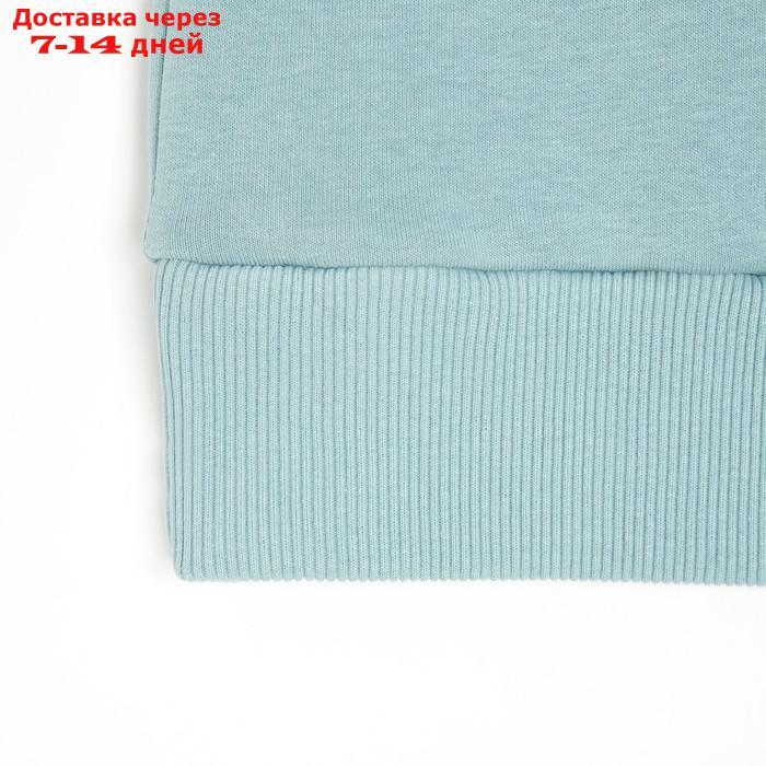 Худи женское MINAKU: Casual Collection цвет серо-голубой, р-р 50-52 - фото 8 - id-p227123801