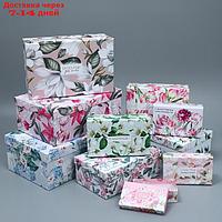 Набор подарочных коробок 10 в 1 "Цветочный сад", 12 × 7 × 4 - 32.5 × 20 × 12.5 см