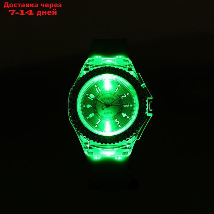 Часы наручные женские "Этни", d=4 см, с подсветкой, микс - фото 4 - id-p227108740