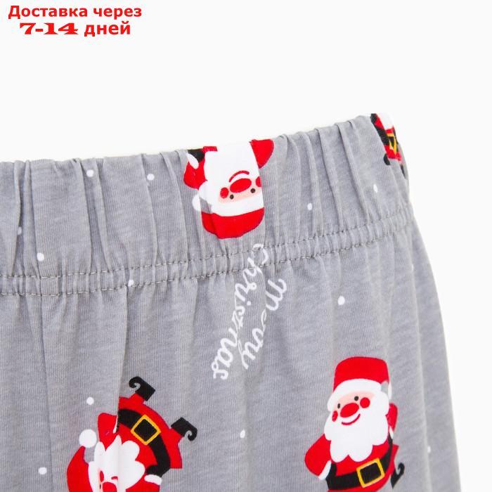 Пижама новогодняя женская (футболка и брюки) KAFTAN "Дед мороз", размер 44-46 - фото 7 - id-p227123807