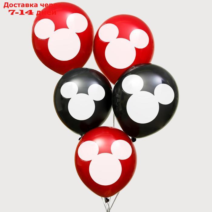 Воздушные шары "Mickey", Микки Маус, 12 дюйм (набор 25 шт) - фото 2 - id-p226955445