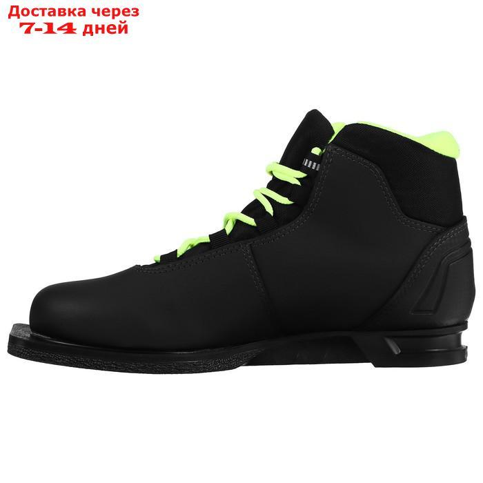 Ботинки лыжные Winter Star comfort, цвет чёрный, лого лайм неон, 75, размер 38 - фото 9 - id-p227118987