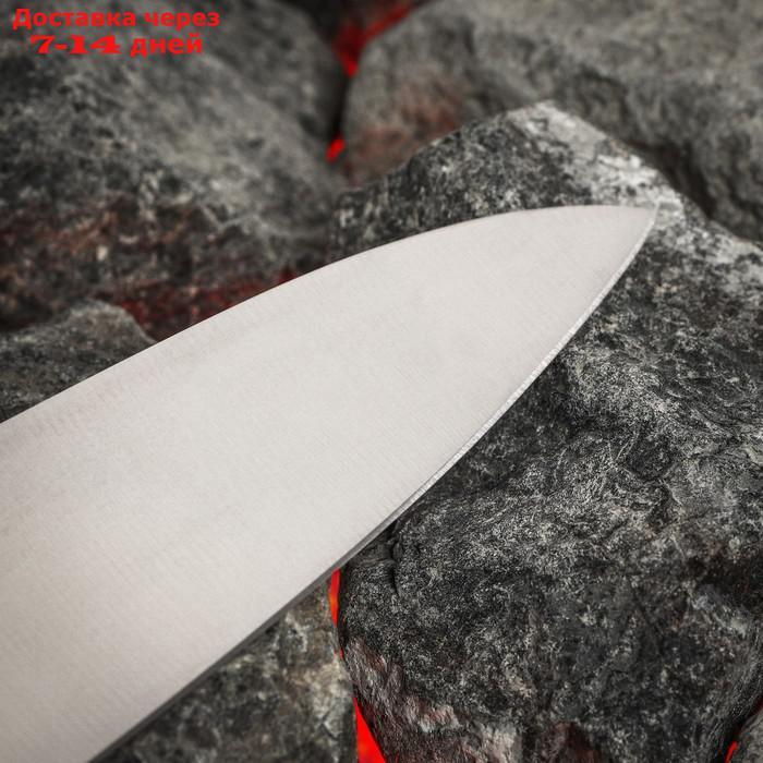 Нож Samura HARAKIRI шеф, лезвие 20,8 см, белая рукоять, сталь AUS-8 - фото 4 - id-p227012128